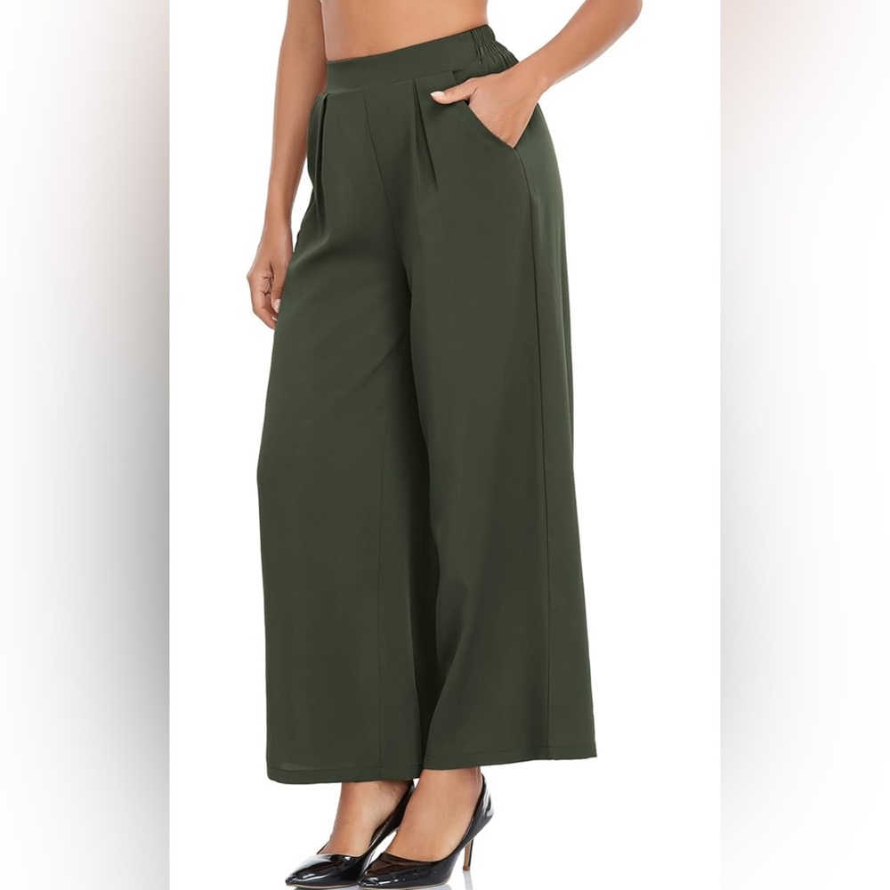 Women’s high waisted palazzo pant